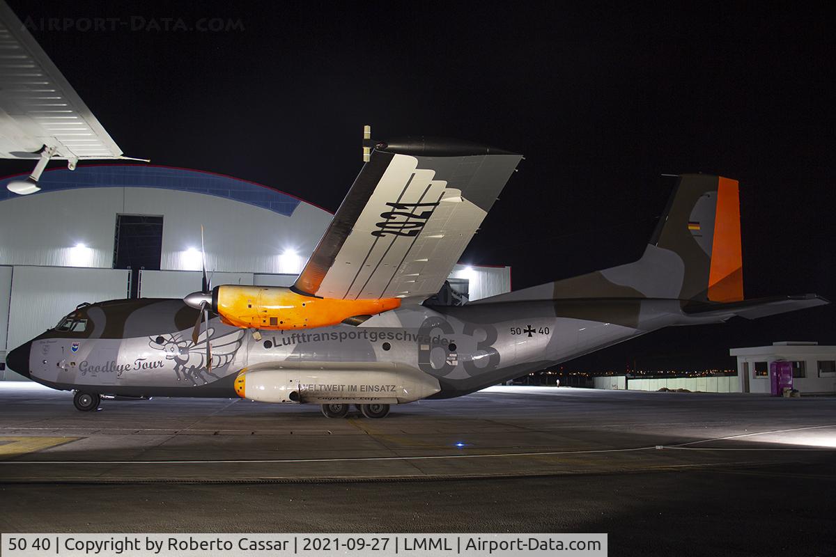 50 40, Transall C-160D C/N D62, Malta International Airshow 2021