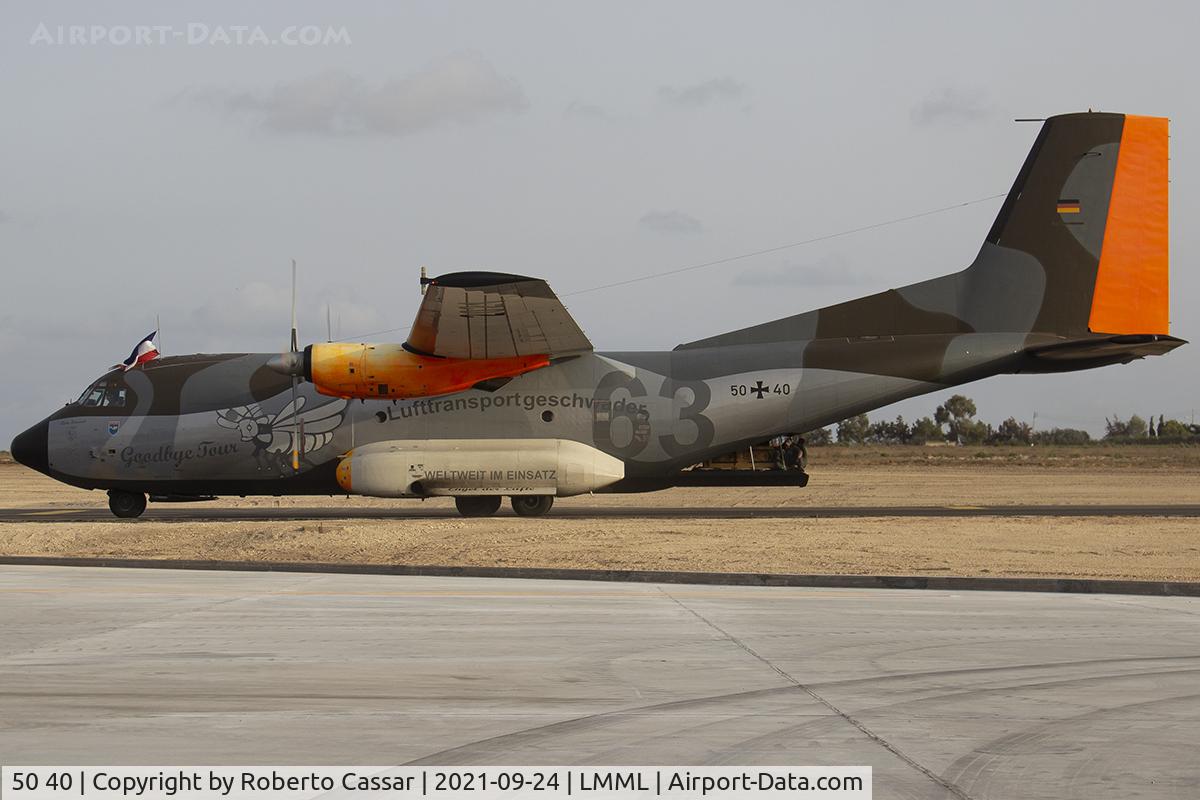 50 40, Transall C-160D C/N D62, Malta International Airshow 2021