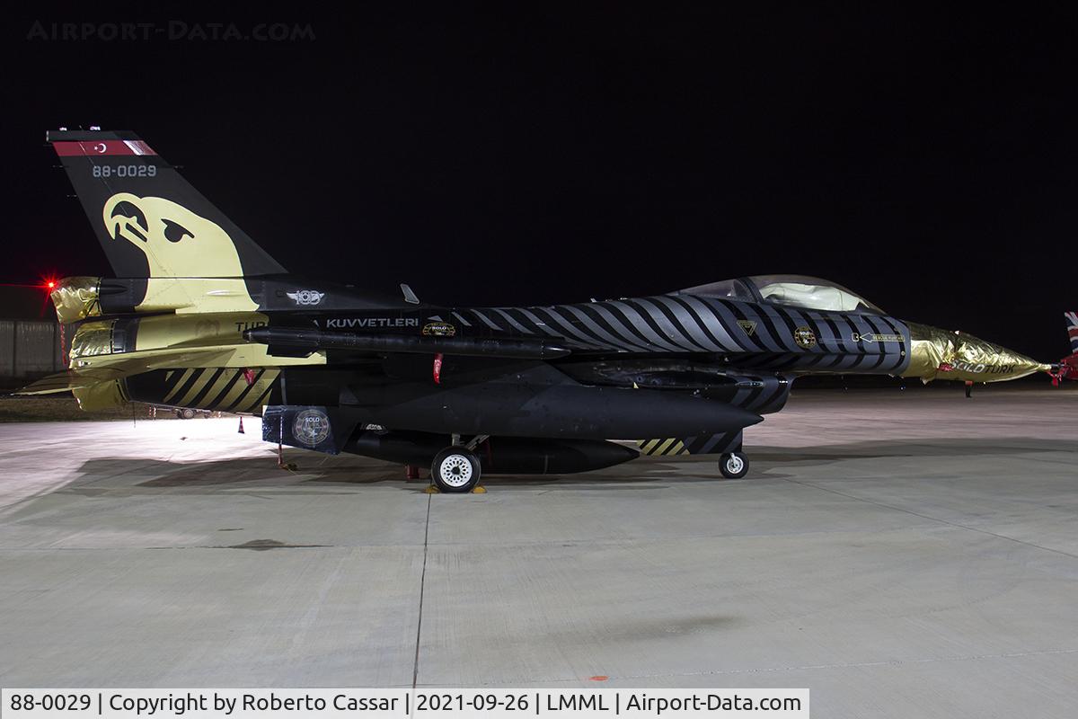 88-0029, TAI (Turkish Aerospace Industries) F-16C Fighting Falcon C/N 4R-31, Malta International Airshow 2021