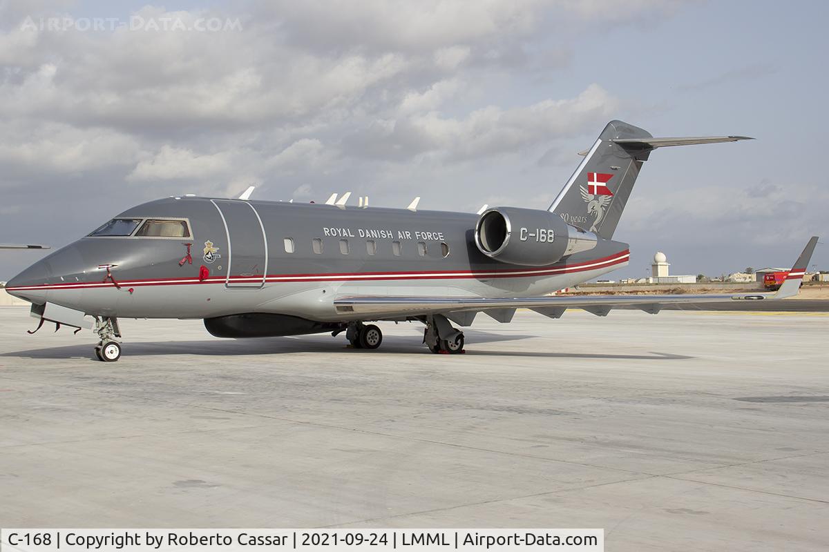 C-168, 2000 Bombardier Challenger 604 (CL-600-2B16) C/N 5468, Malta International Airshow 2021