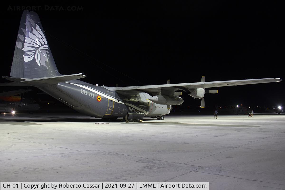 CH-01, 1971 Lockheed C-130H Hercules C/N 382-4455, Malta International Airshow 2021