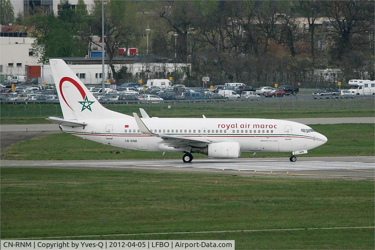 CN-RNM, 1999 Boeing 737-7B6 C/N 28984, Boeing 737-7B6, Lining up rwy 14L, Toulouse Blagnac Airport (LFBO-TLS)