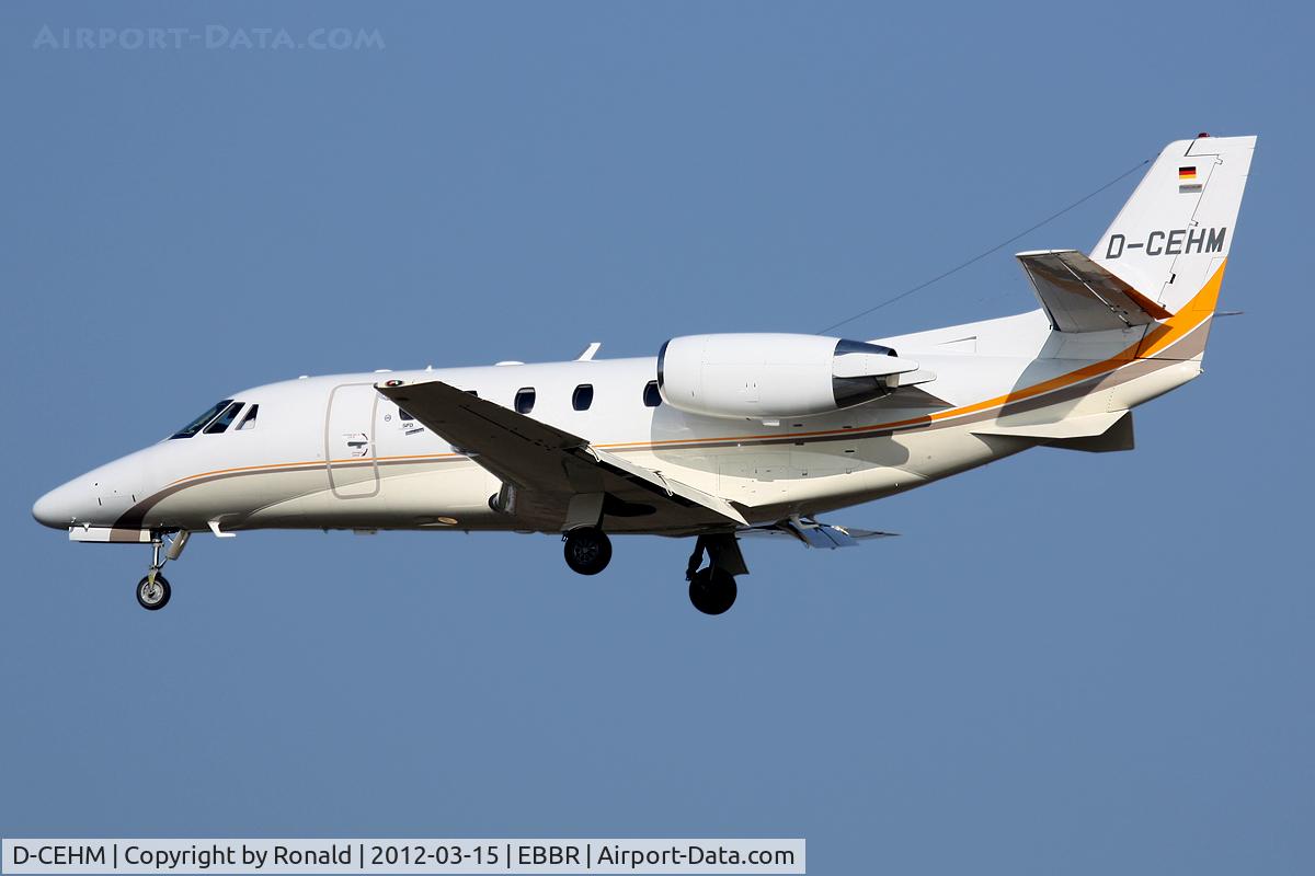 D-CEHM, 2009 Cessna 560XL Citation XLS+ C/N 560-6021, at bru