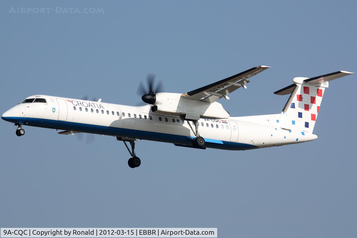 9A-CQC, 2009 De Havilland Canada DHC-8-402Q Dash 8 C/N 4258, at bru
