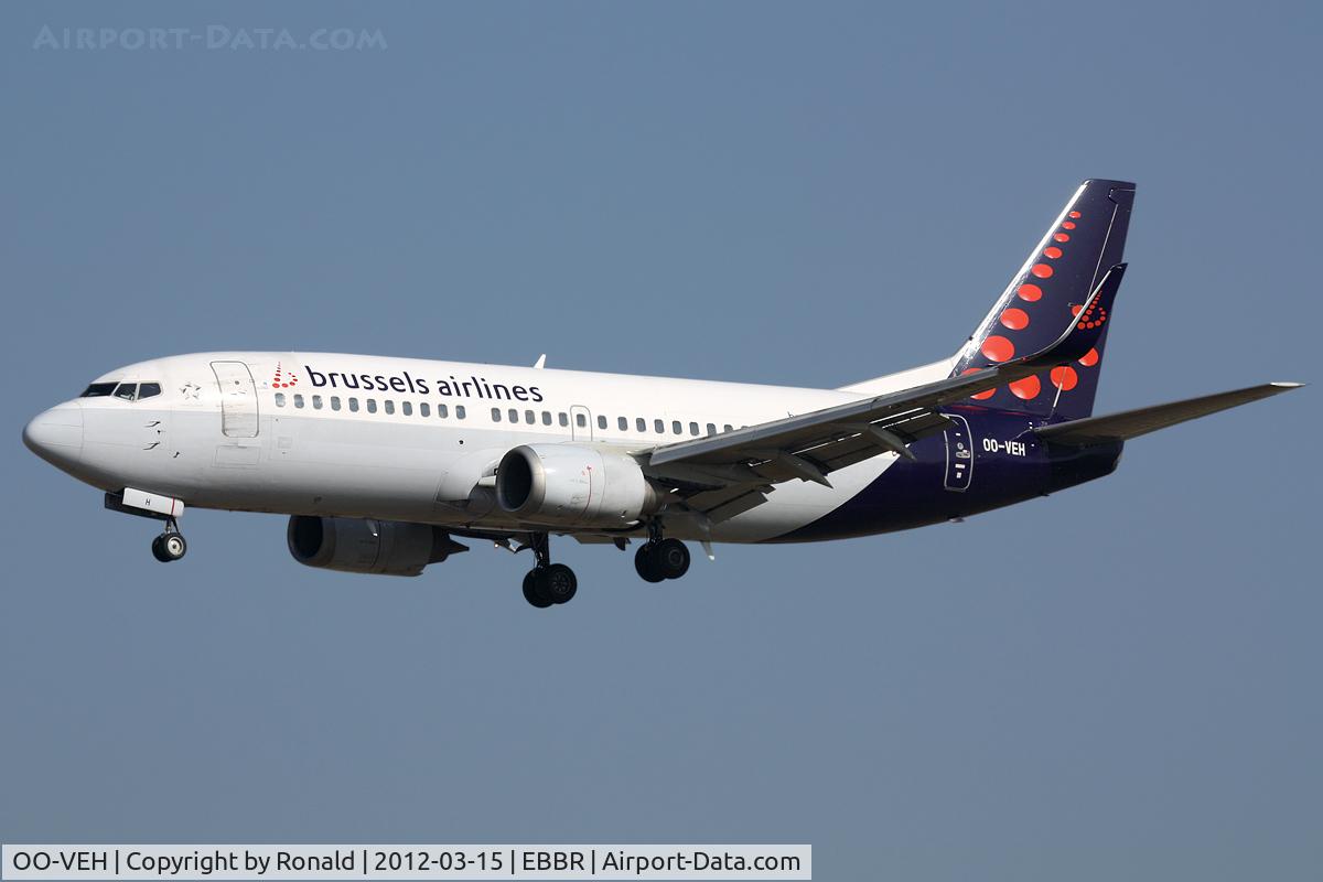 OO-VEH, 1998 Boeing 737-36N C/N 28571, at bru