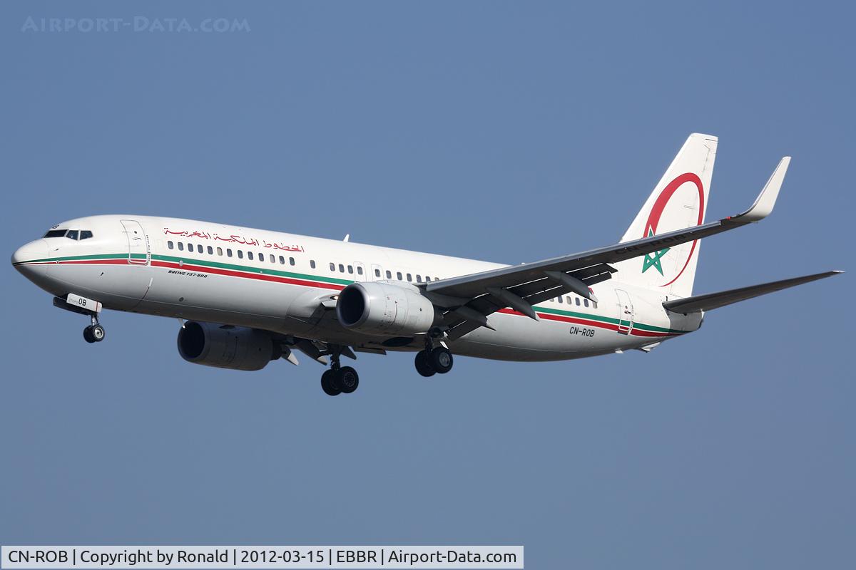 CN-ROB, 2005 Boeing 737-8B6 C/N 33060, at bru