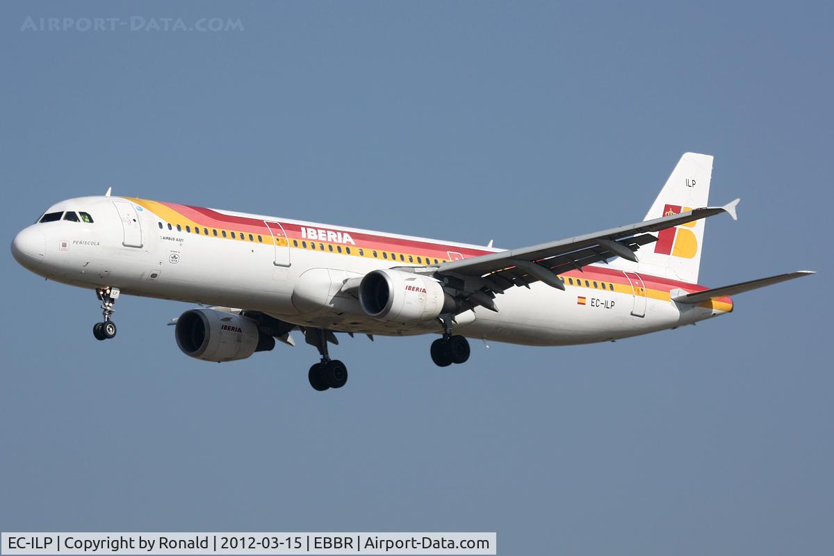 EC-ILP, 2002 Airbus A321-211 C/N 1716, at bru
