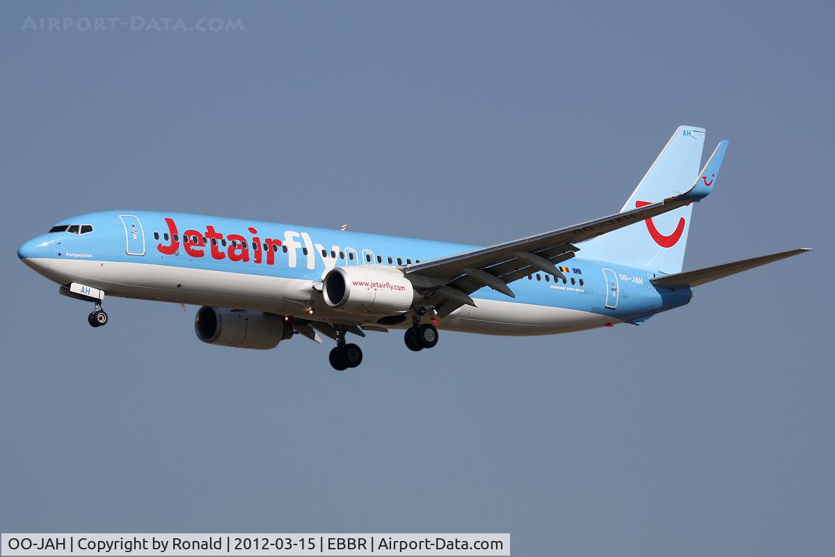 OO-JAH, 2011 Boeing 737-8K5 C/N 37260, at bru