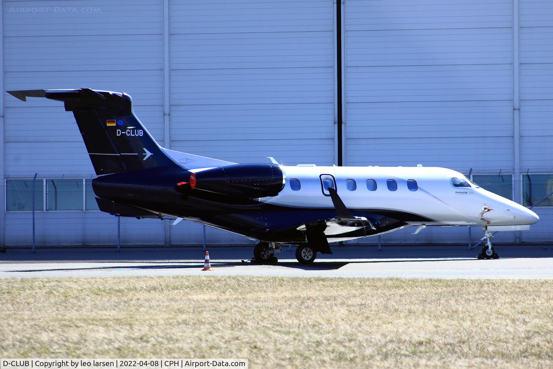 D-CLUB, 2021 Embraer EMB-505 Phenom 300E C/N 505-00647, Copenhagen 8.4.2022