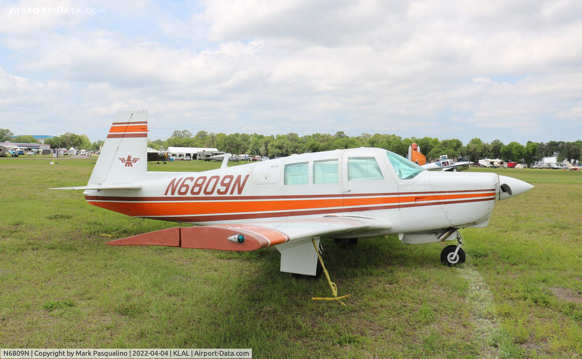 N6809N, 1968 Mooney M-20G Statesman C/N 680103, Mooney M20G