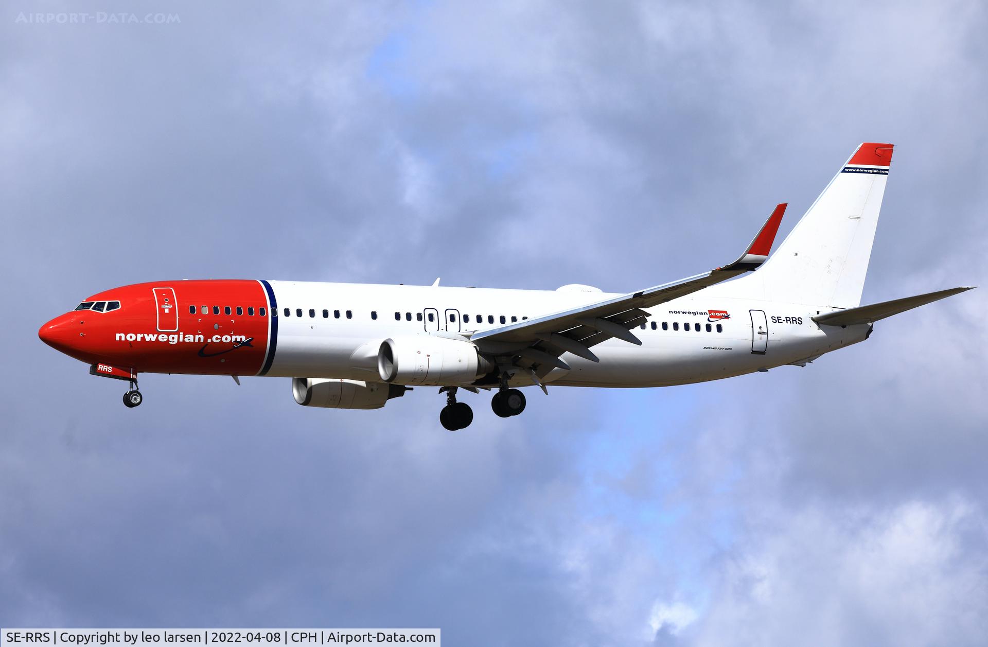 SE-RRS, 2011 Boeing 737-8JP C/N 40869, Copenhagen 8.4.2022