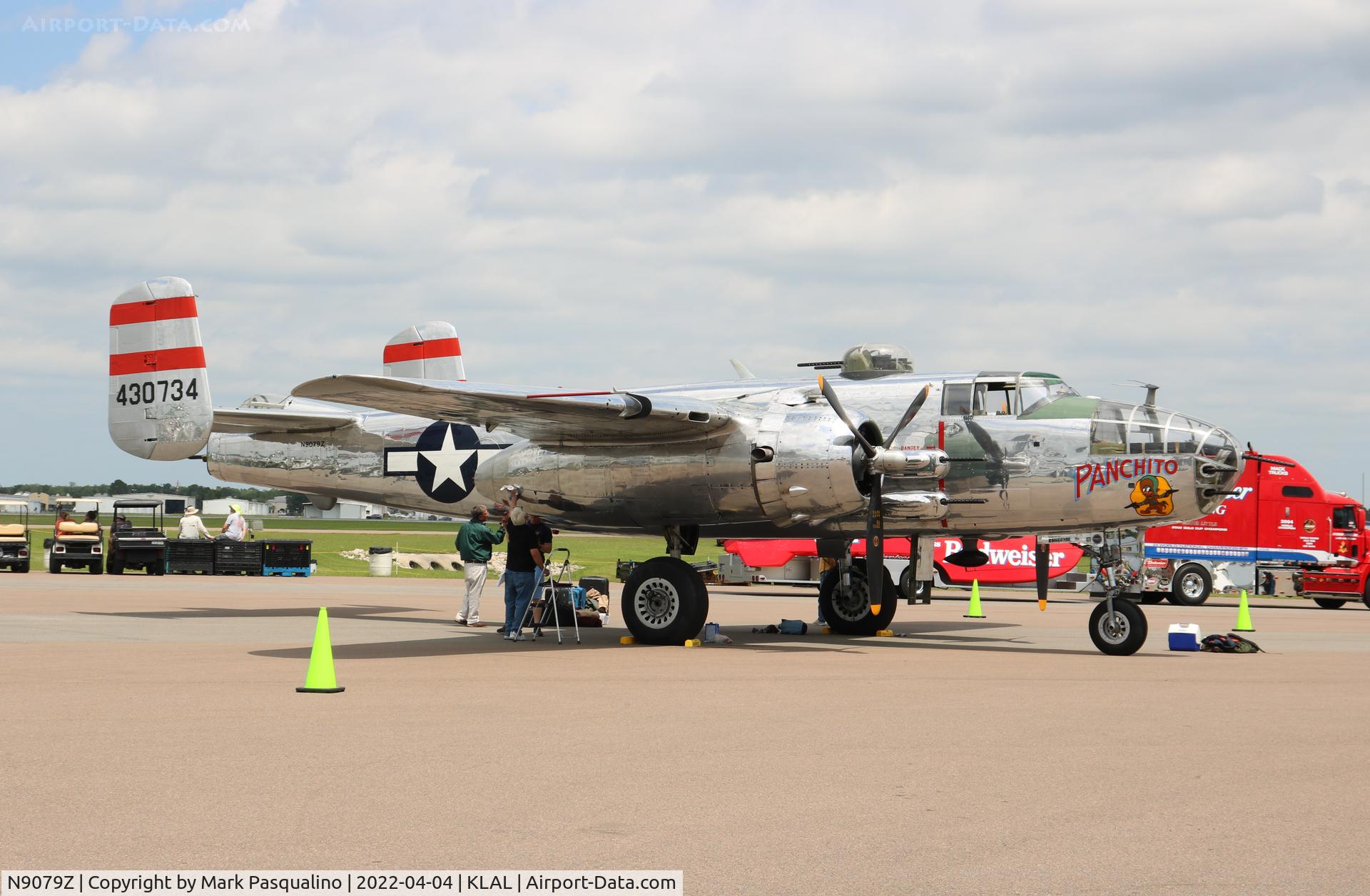 N9079Z, 1944 North American TB-25N Mitchell C/N 108-34009, North American TB-25N