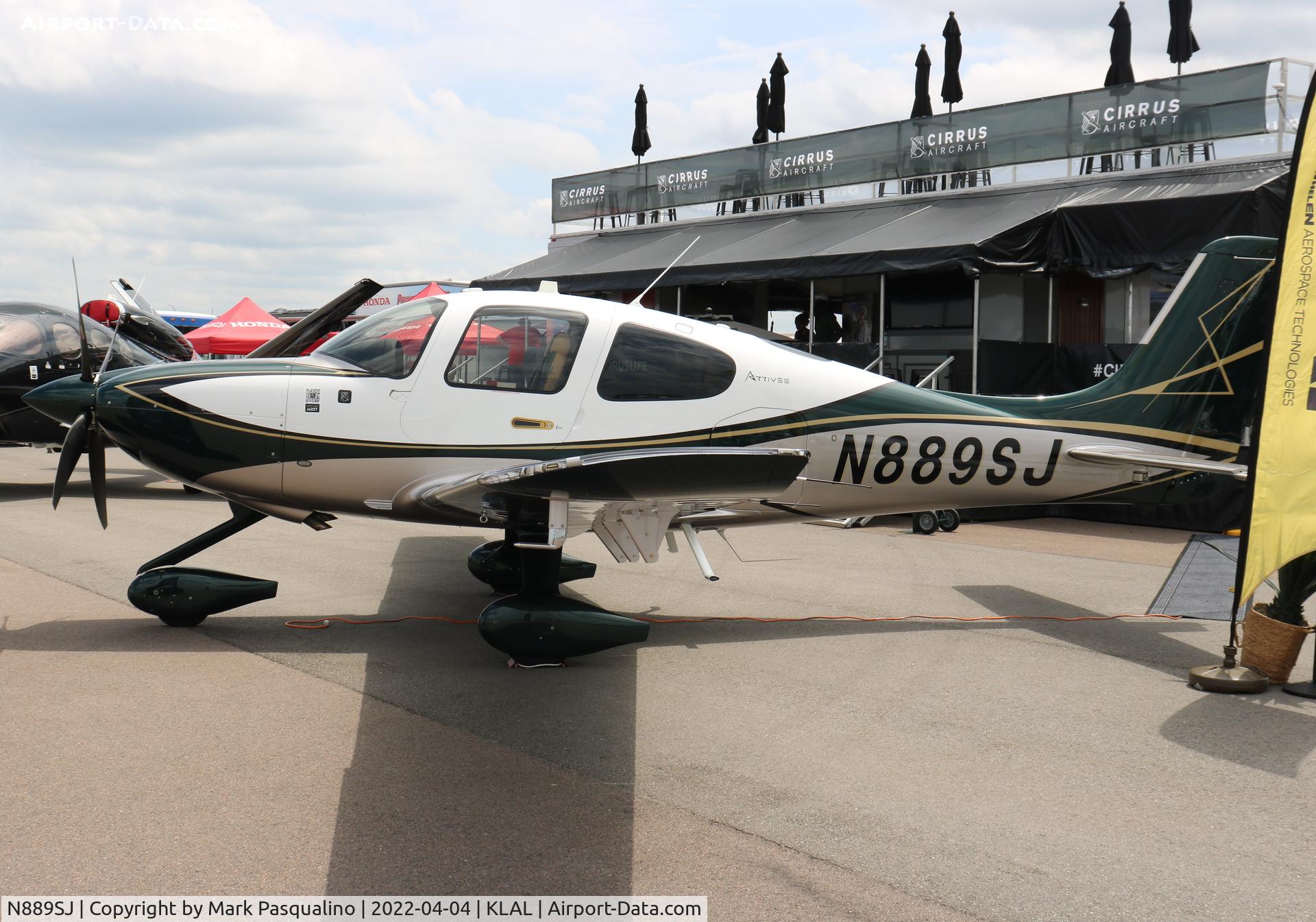 N889SJ, 2022 Cirrus SR22T C/N 8501, Cirrus SR22T