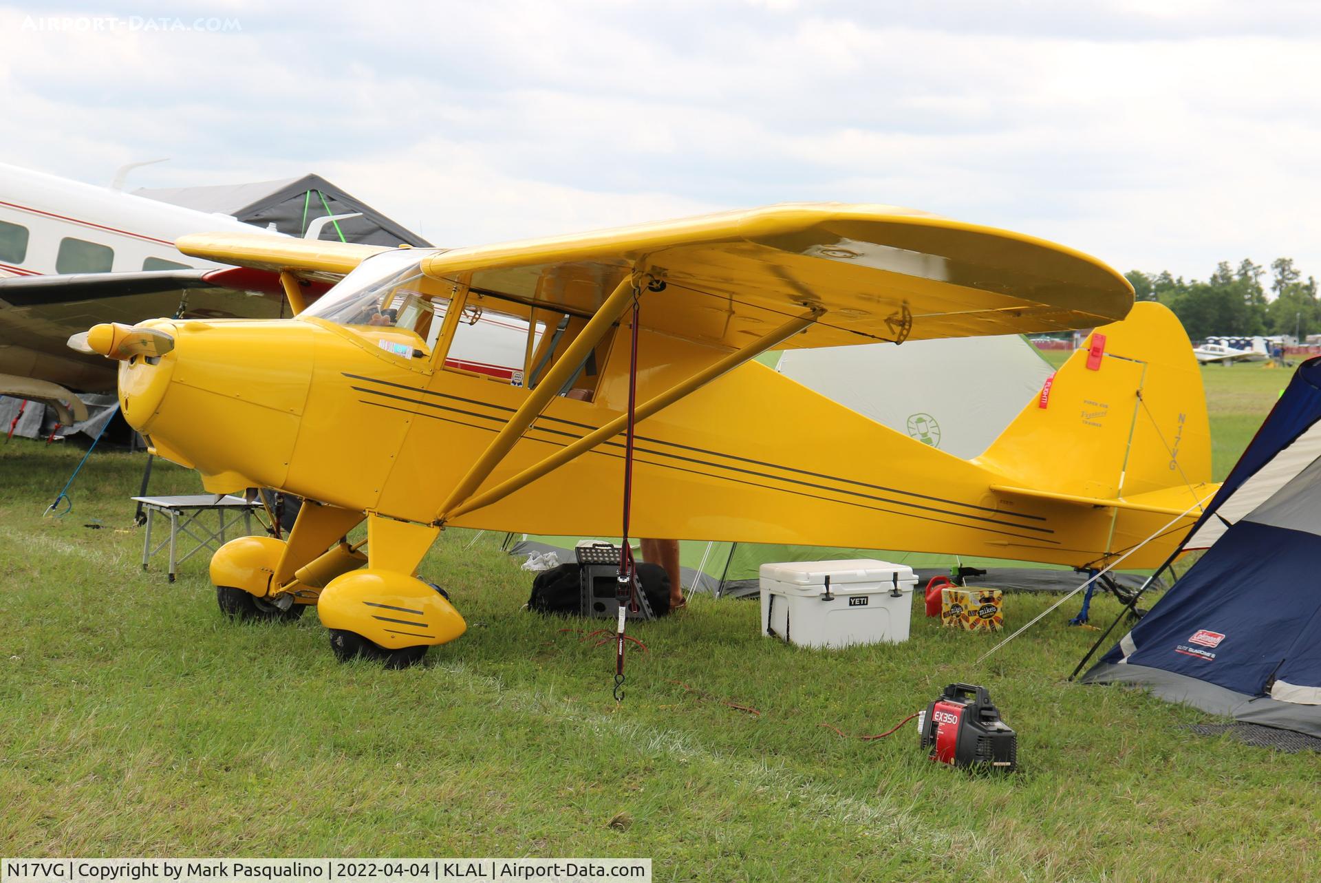 N17VG, 1948 Piper PA-17 Vagabond C/N 17-97, Piper PA-17