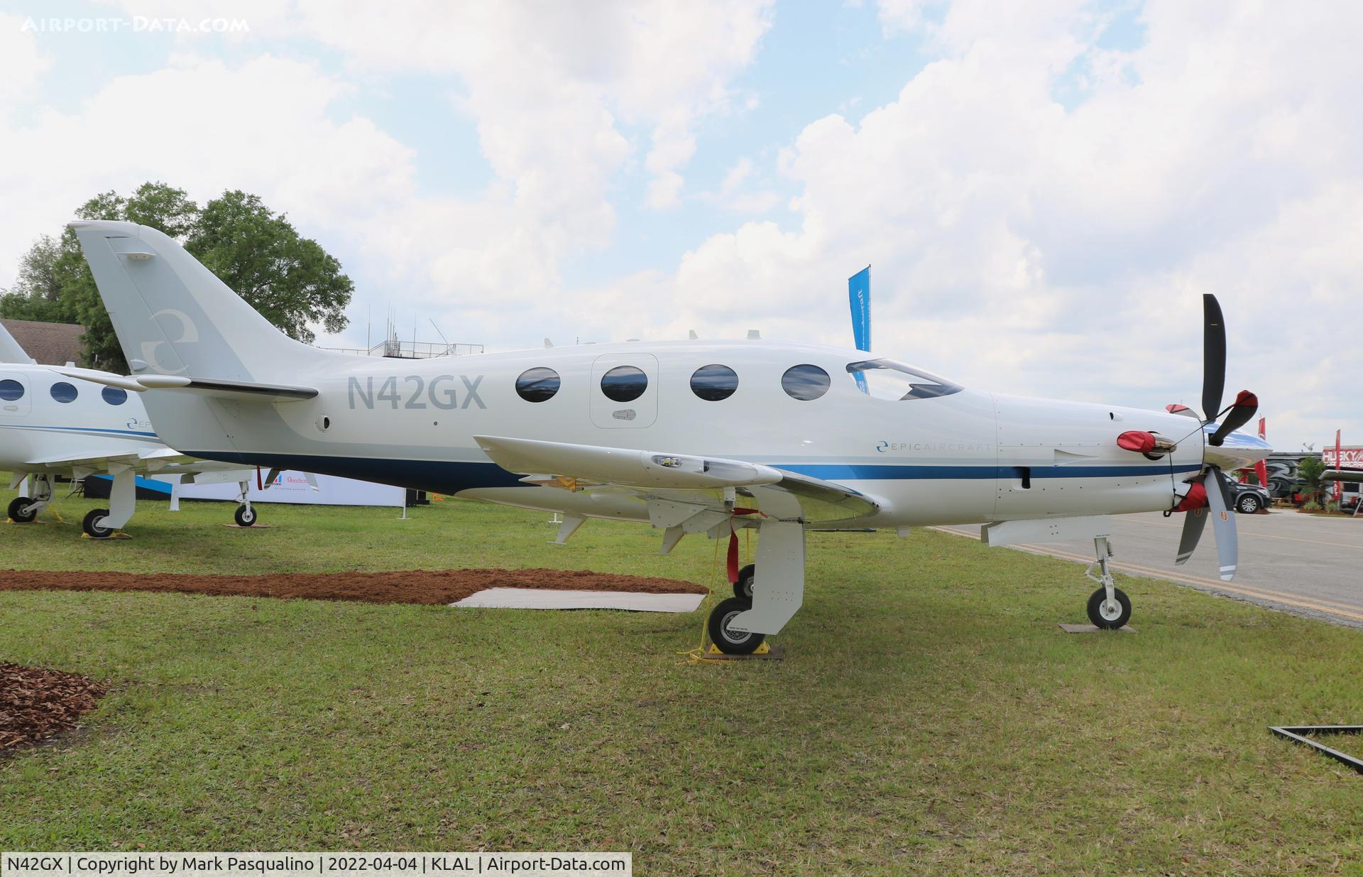 N42GX, 2021 Epic Aircraft E1000 C/N K016, Epic E1000