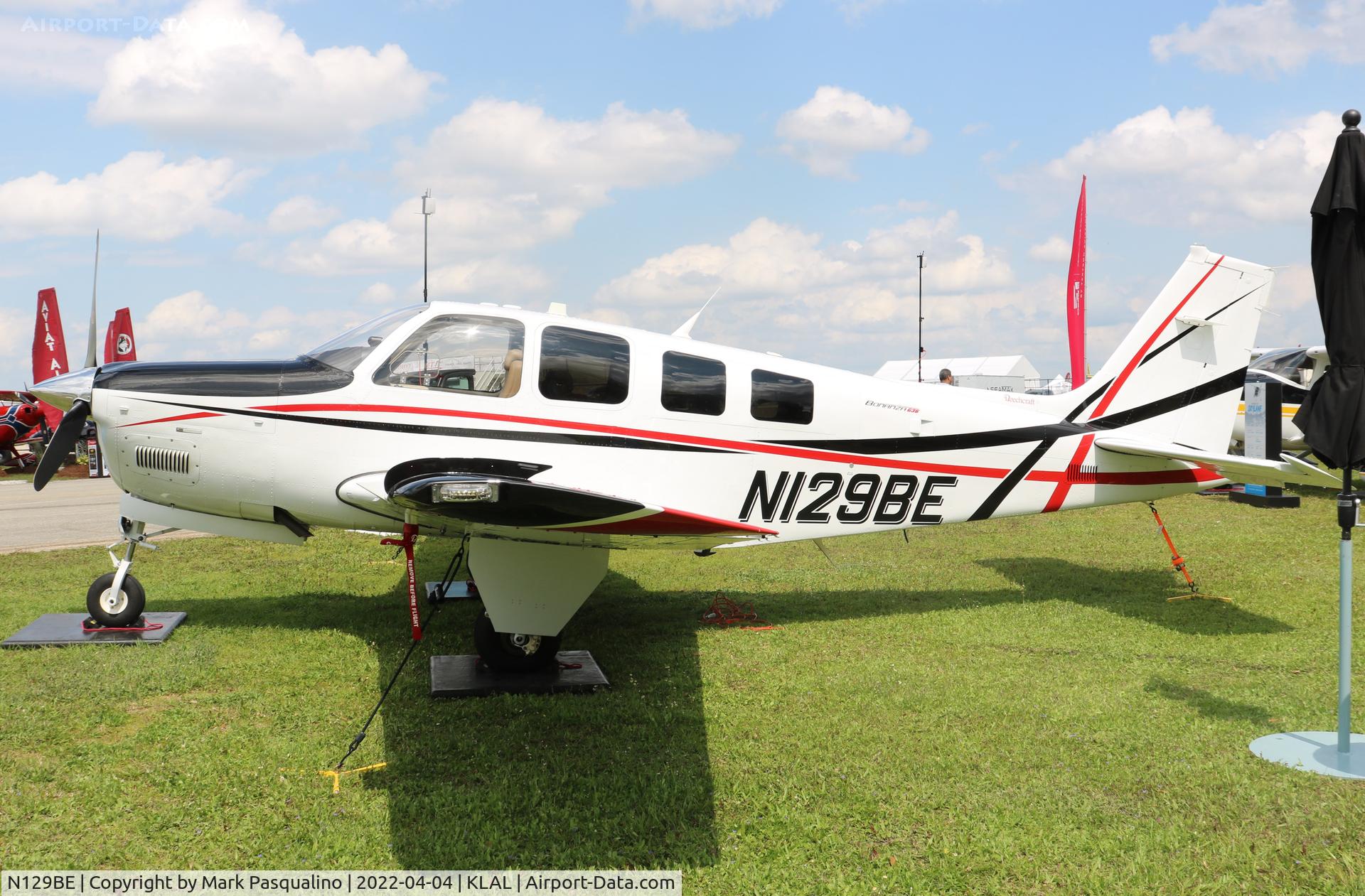 N129BE, 2019 Beech G36 Bonanza C/N E-4129, Beech G36