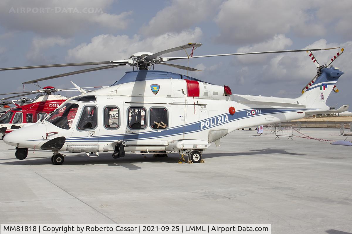 MM81818, 2015 AgustaWestland UH-139C C/N 31515, Malta International Airshow 2021