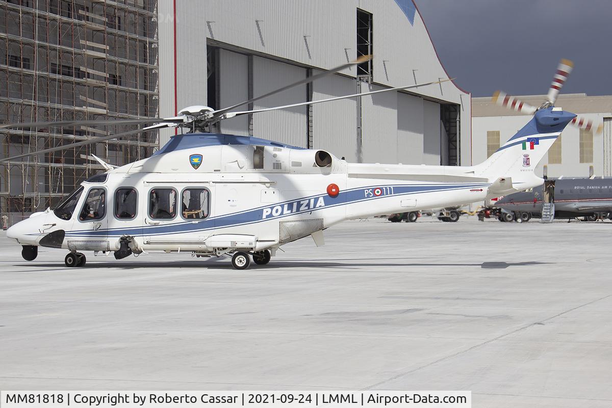 MM81818, 2015 AgustaWestland UH-139C C/N 31515, Malta International Airshow 2021