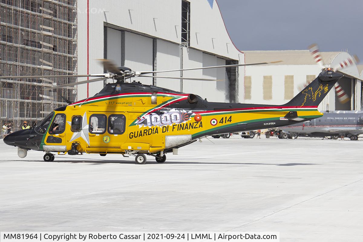 MM81964, AgustaWestland AW-139 C/N 31874, Malta International Airshow 2021