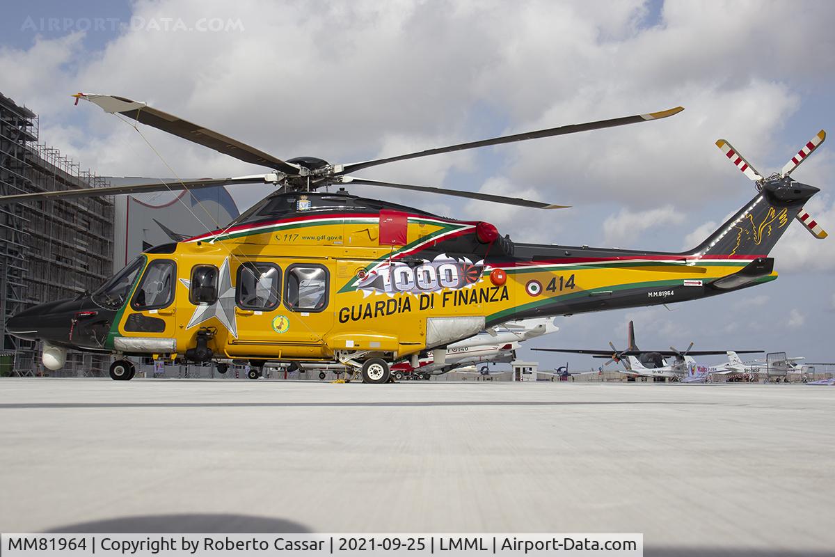 MM81964, AgustaWestland AW-139 C/N 31874, Malta International Airshow 2021