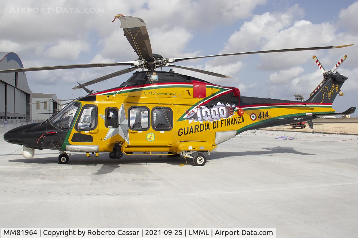 MM81964, AgustaWestland AW-139 C/N 31874, Malta International Airshow 2021