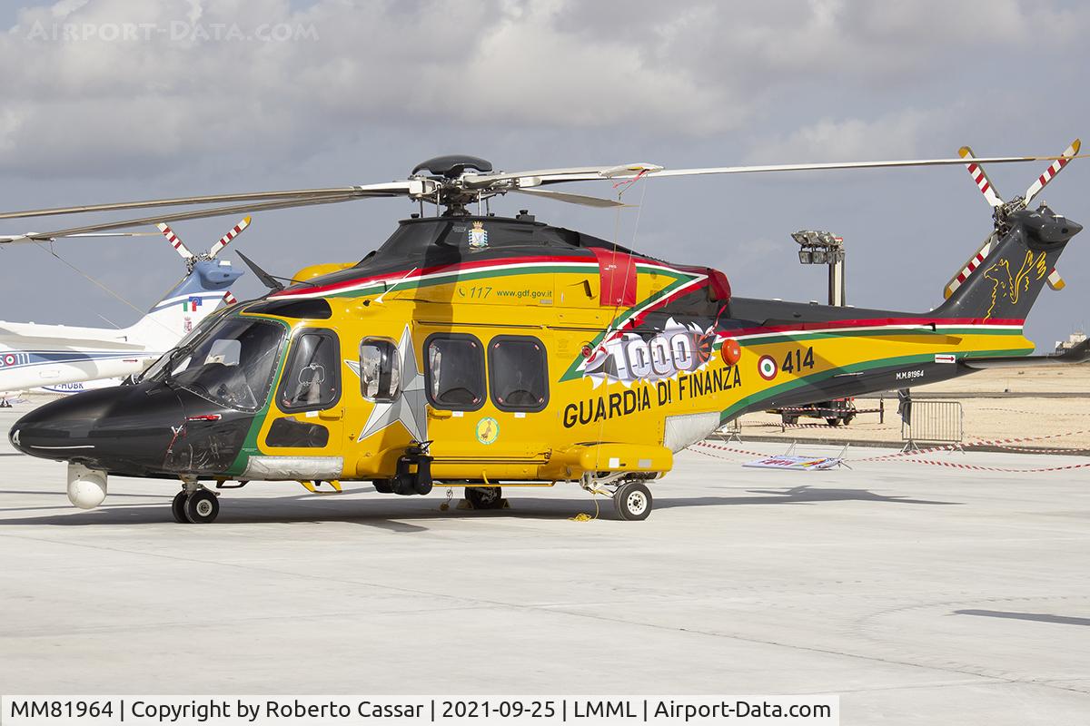 MM81964, AgustaWestland AW-139 C/N 31874, Malta International Airshow 2021