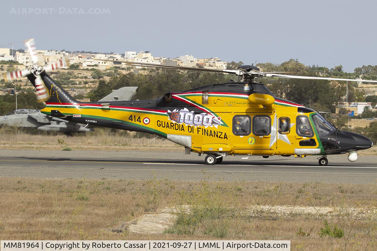 MM81964, AgustaWestland AW-139 C/N 31874, Malta International Airshow 2021