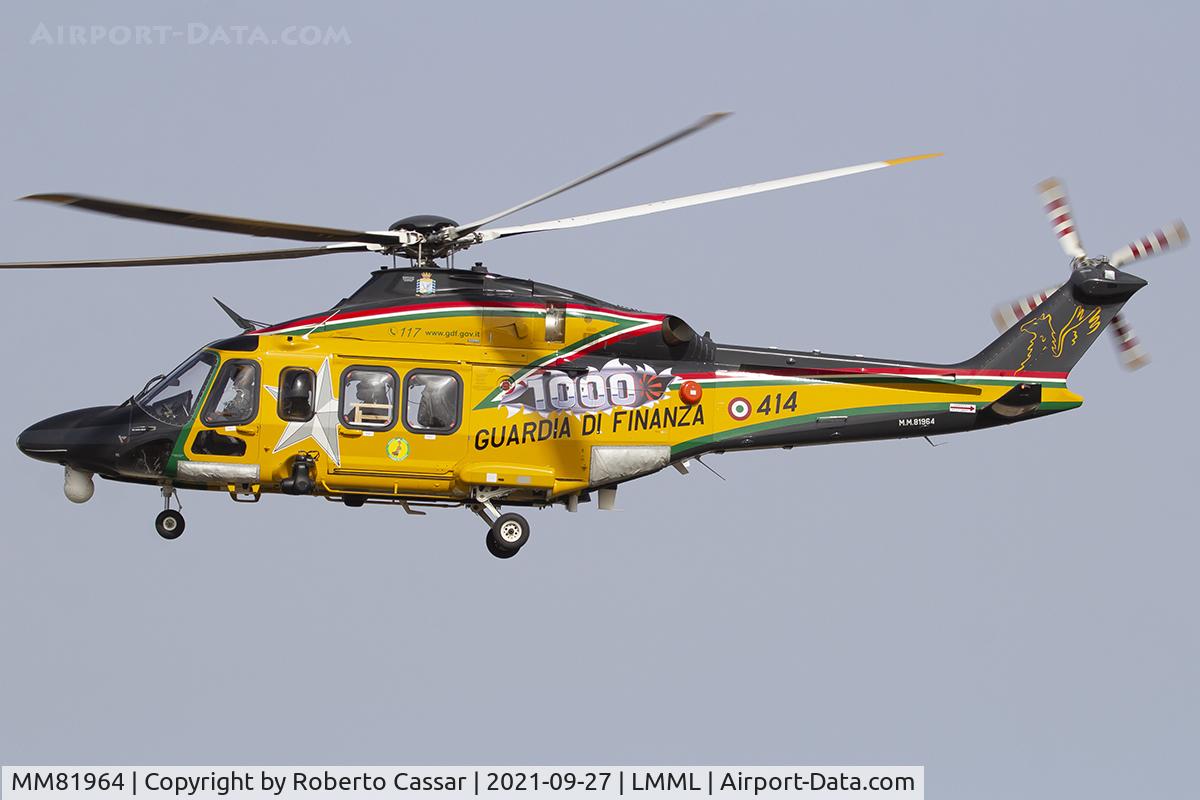 MM81964, AgustaWestland AW-139 C/N 31874, Malta International Airshow 2021