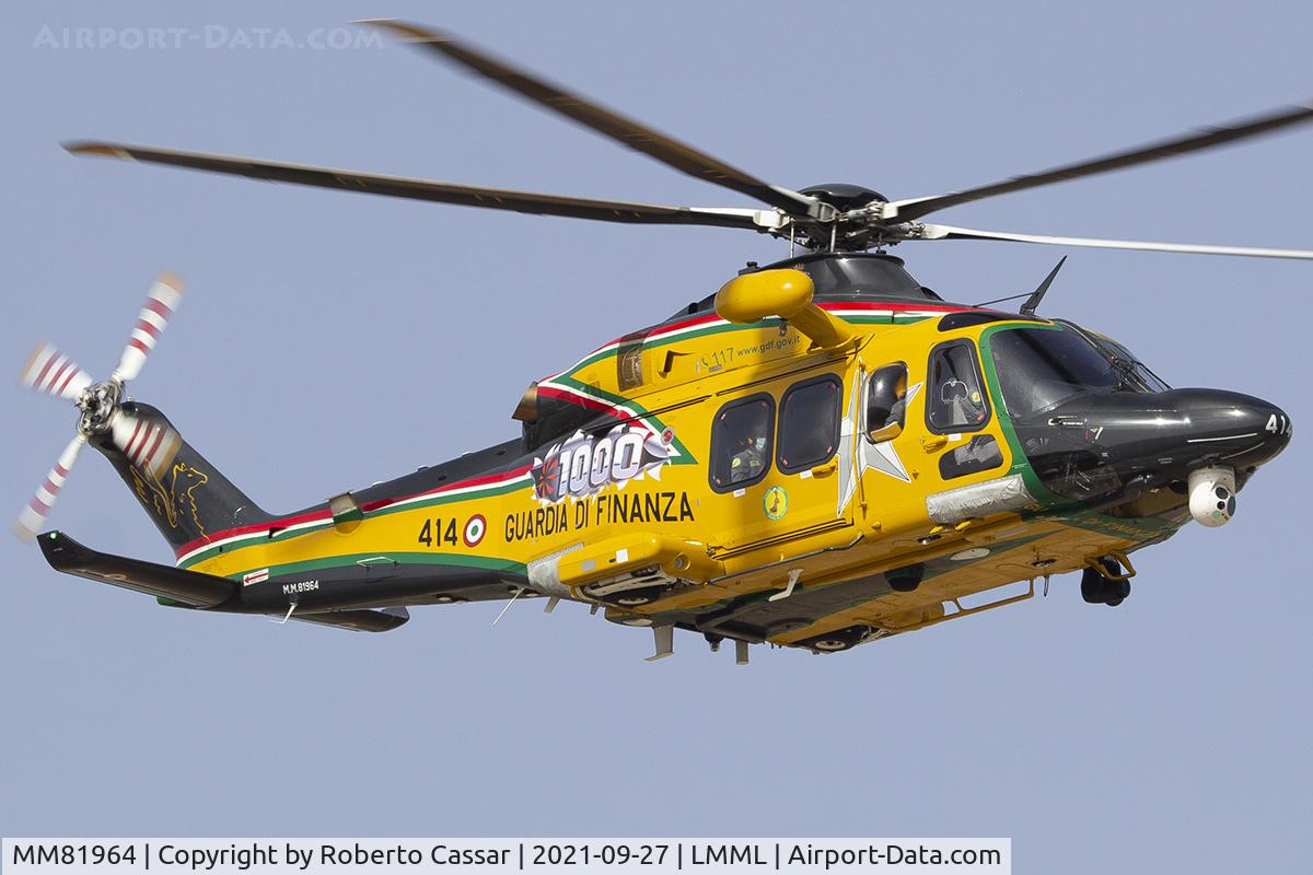 MM81964, AgustaWestland AW-139 C/N 31874, Malta International Airshow 2021