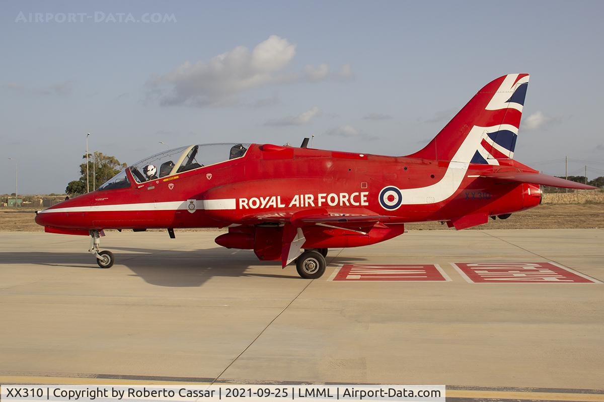 XX310, 1980 Hawker Siddeley Hawk T.1W C/N 145/312135, Malta International Airshow 2021