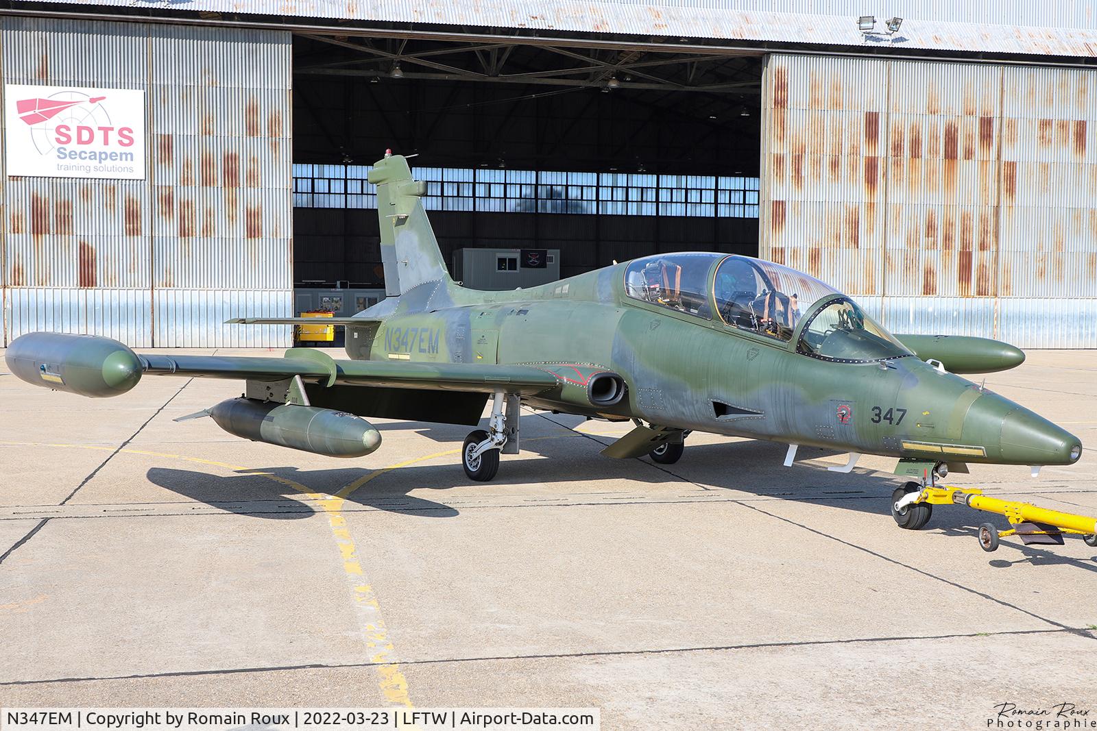 N347EM, 1991 Aermacchi MB-339CB C/N 6807/178, Based in Nîmes-LFTW