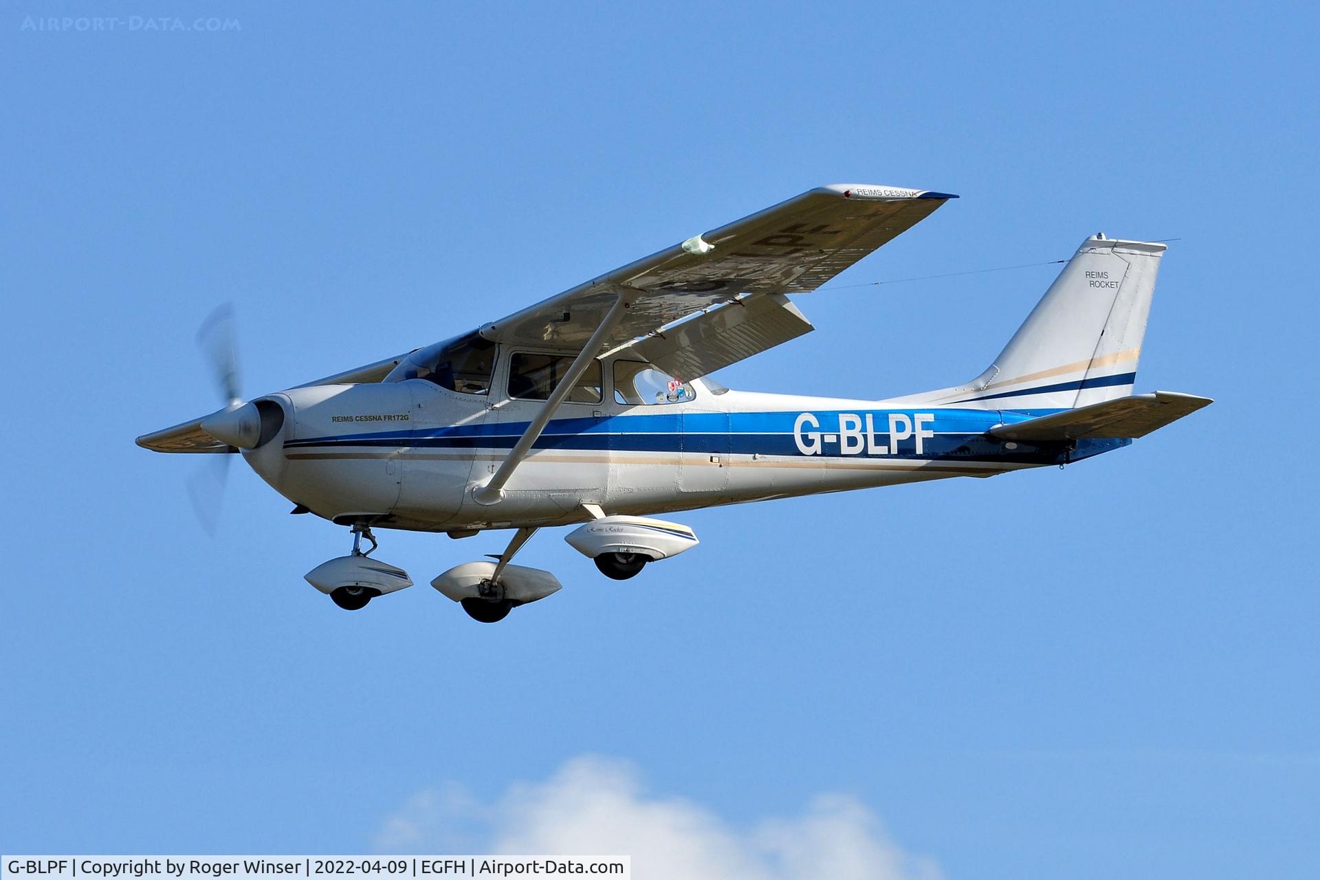 G-BLPF, 1970 Reims FR172G Reims Rocket C/N 0187, Visiting Reims/Cessna Reims Rocket.