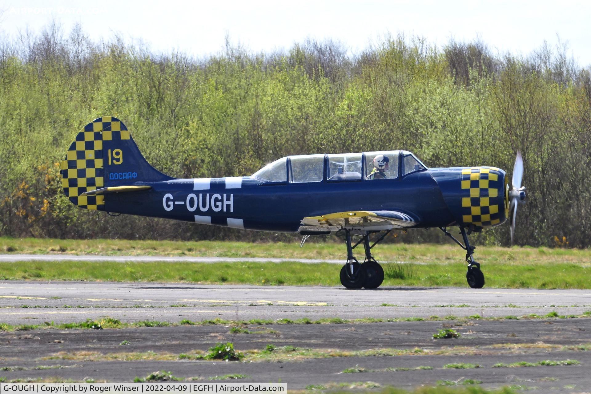 G-OUGH, 1987 Bacau Yak-52 C/N 877404, Resident Yak-52.