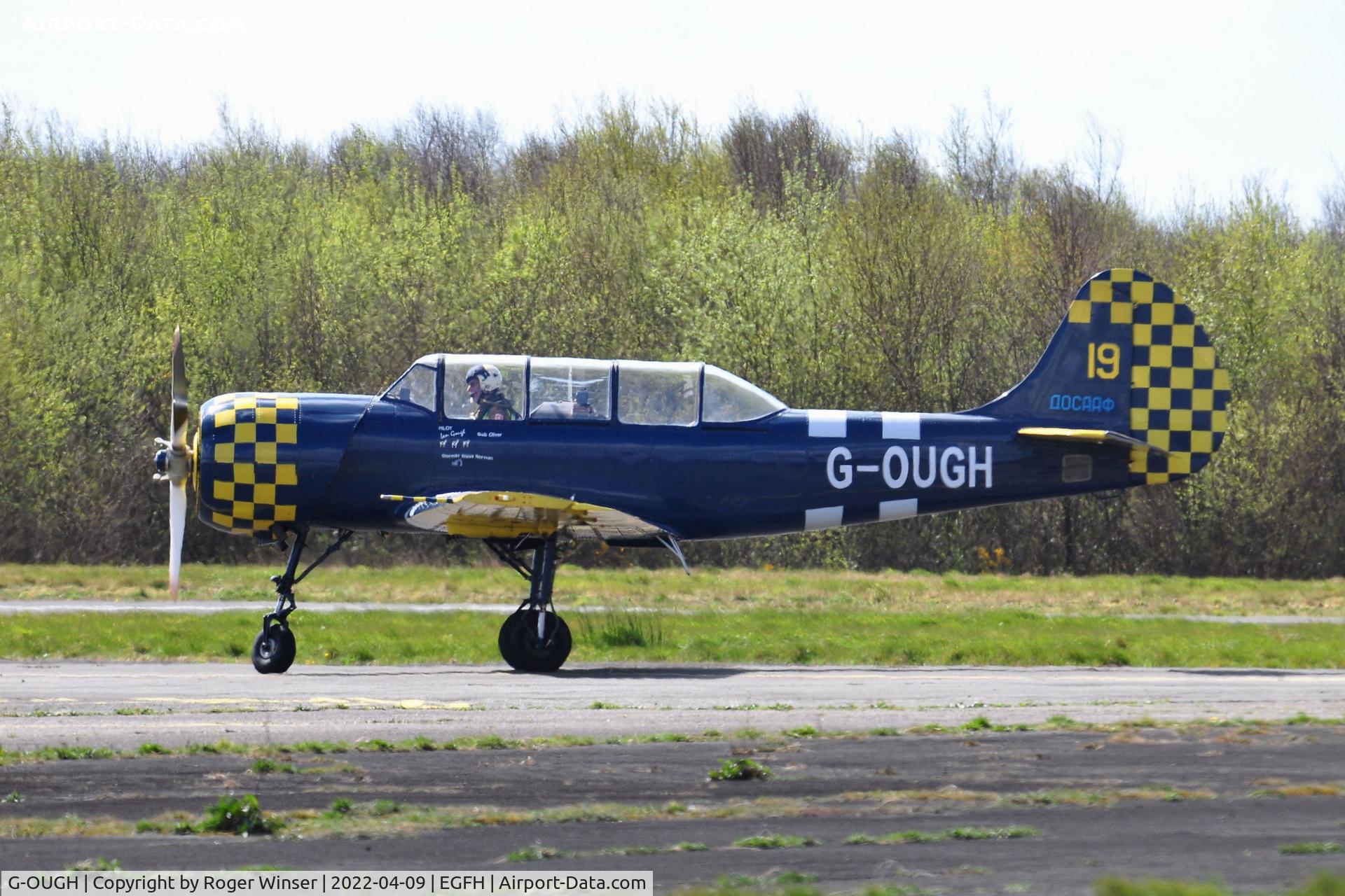 G-OUGH, 1987 Bacau Yak-52 C/N 877404, Resident Yak-52.
