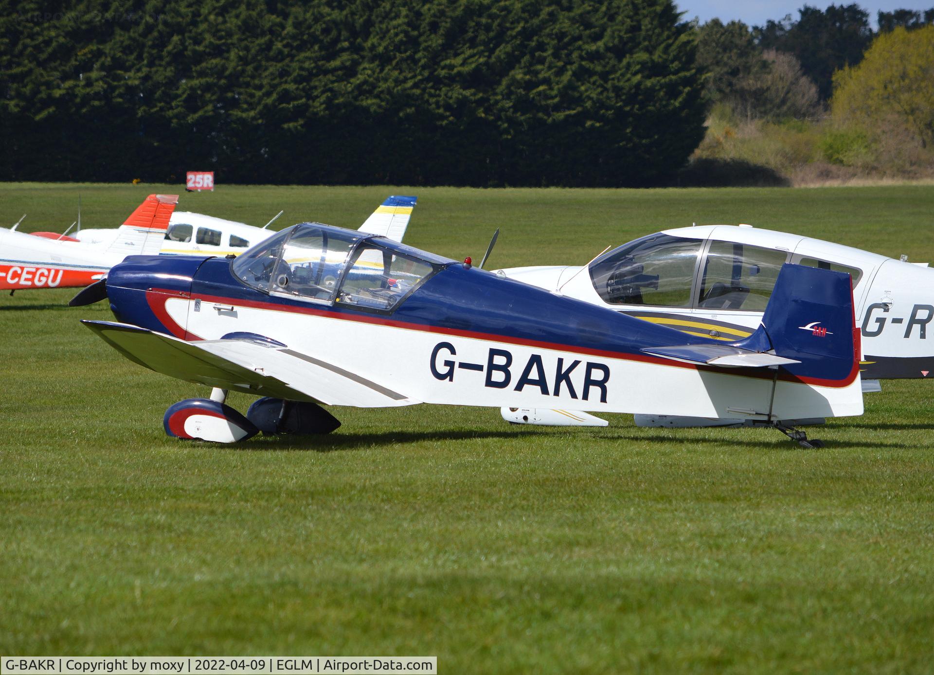 G-BAKR, 1958 SAN Jodel D-117 C/N 814, Jodel D-117 at White Waltham. Ex F-BIOV