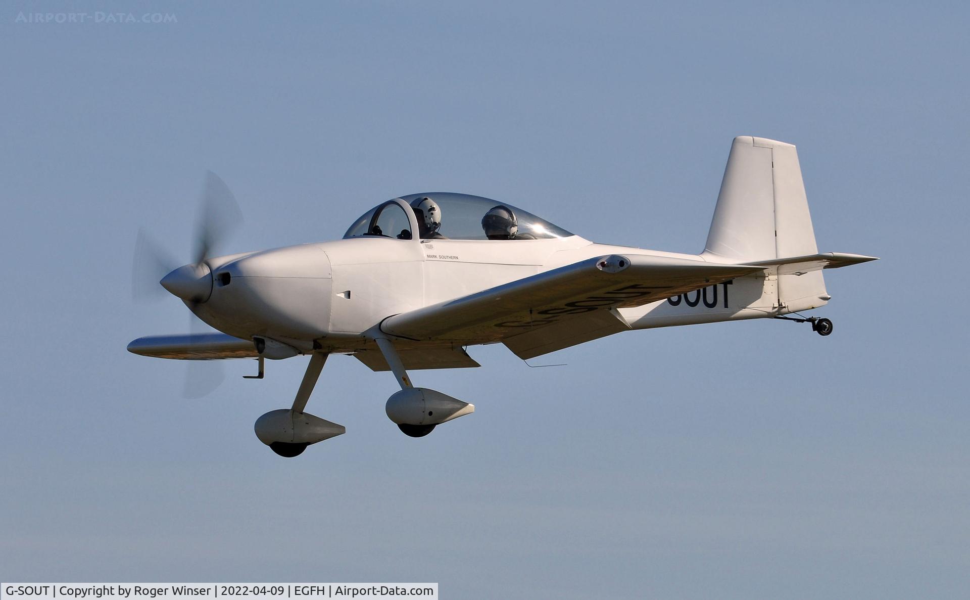 G-SOUT, 2006 Vans RV-8 C/N PFA 303-13295, Visiting RV-8, Raven 5 in Team Raven.