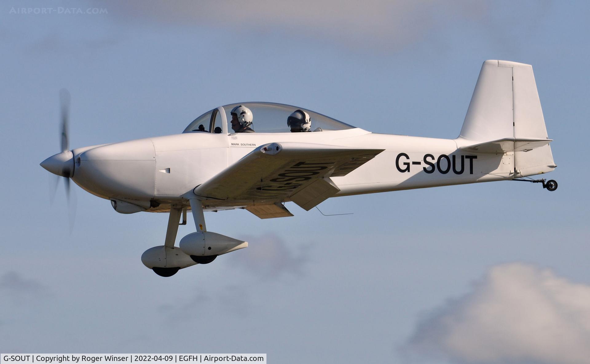 G-SOUT, 2006 Vans RV-8 C/N PFA 303-13295, Visiting RV-8, Raven 5 in Team Raven.