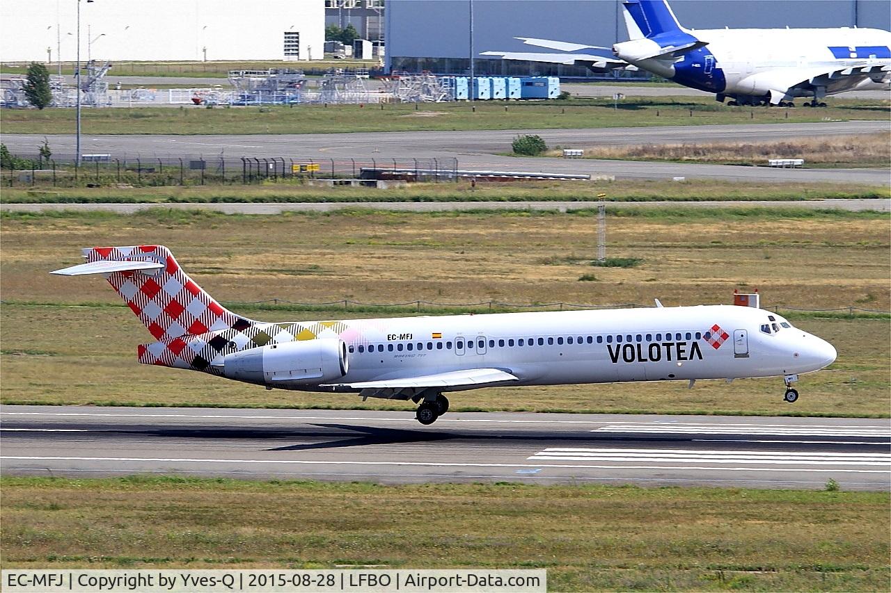 EC-MFJ, 2000 Boeing 717-2CM C/N 55060, Boeing 717-2CM, Landing rwy 14R, Toulouse-Blagnac airport (LFBO-TLS)