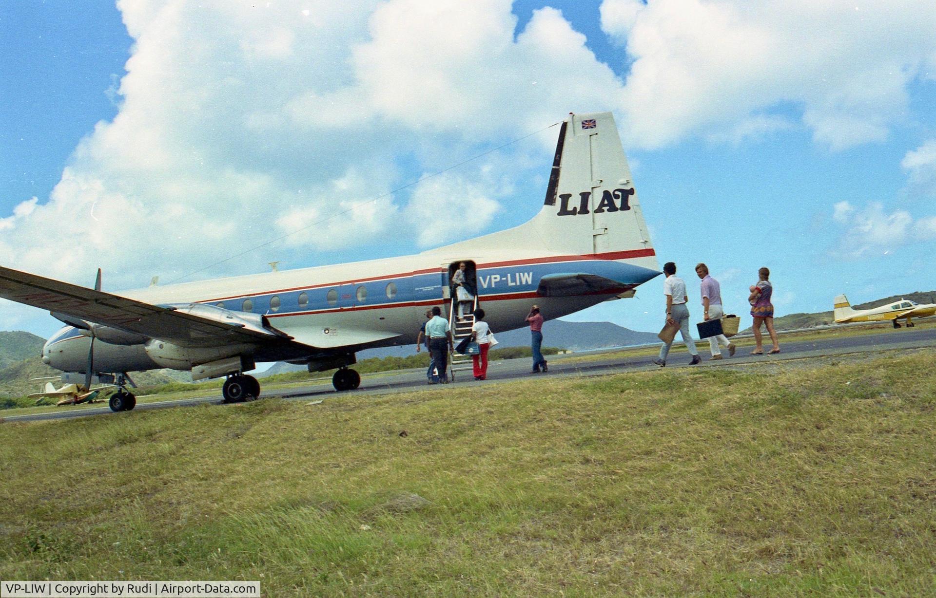 VP-LIW, 1966 Hawker Siddeley HS.748 Series 2 C/N 1585, Tortola BVI