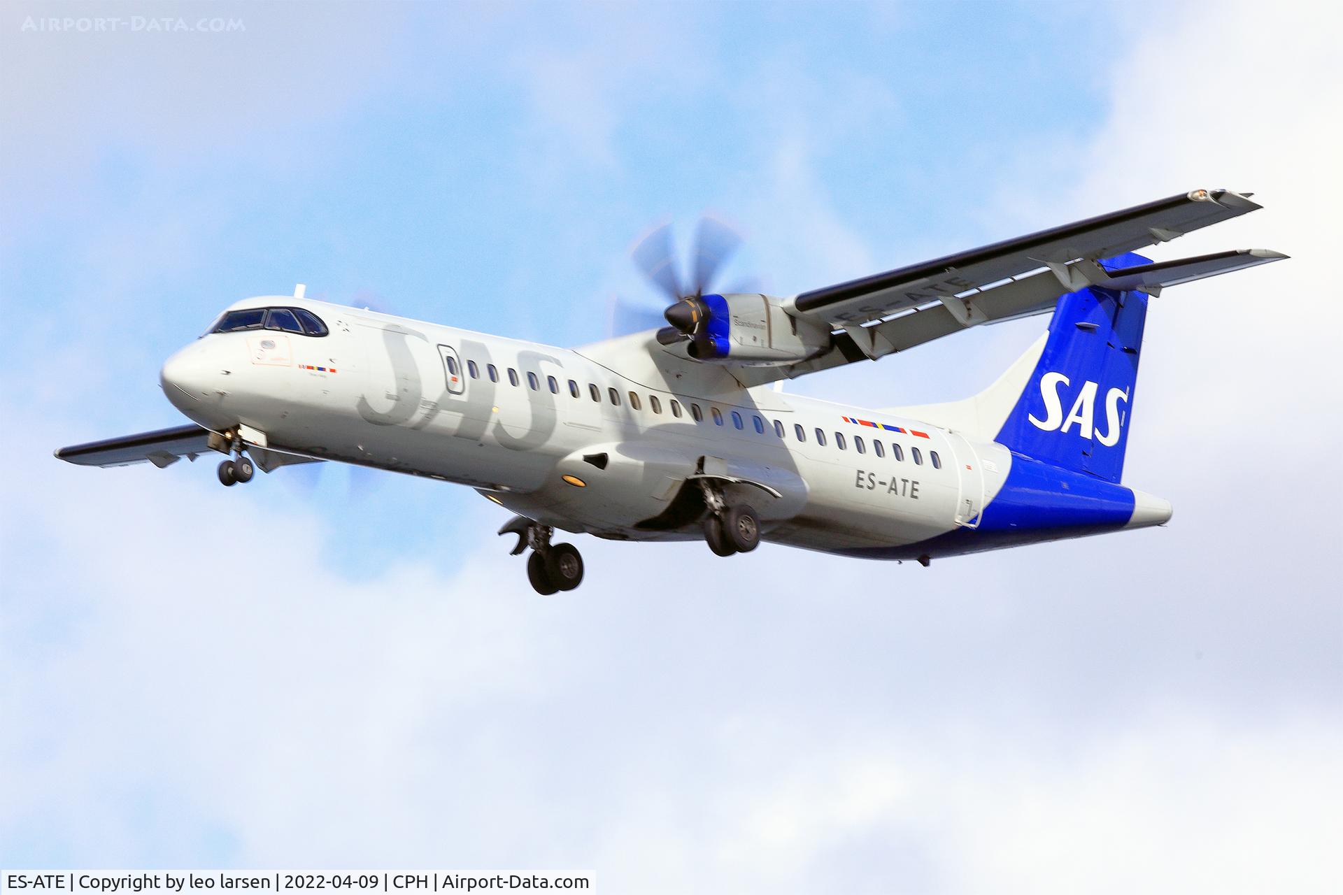 ES-ATE, 2013 ATR 72-600 (72-212A) C/N 1120, Copenhagen 9.4.2022 L/D R-30