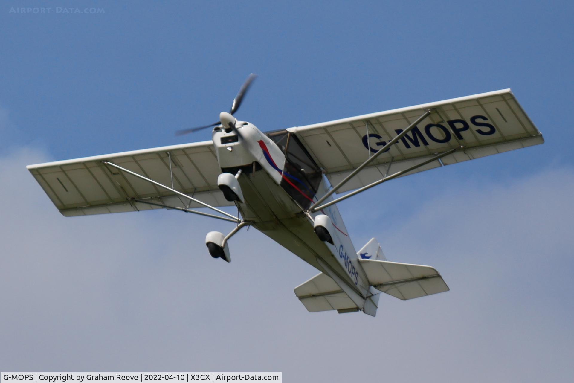 G-MOPS, 2007 Skyranger Swift 912S(1) C/N BMAA/HB/547, Departing from Northrepps.