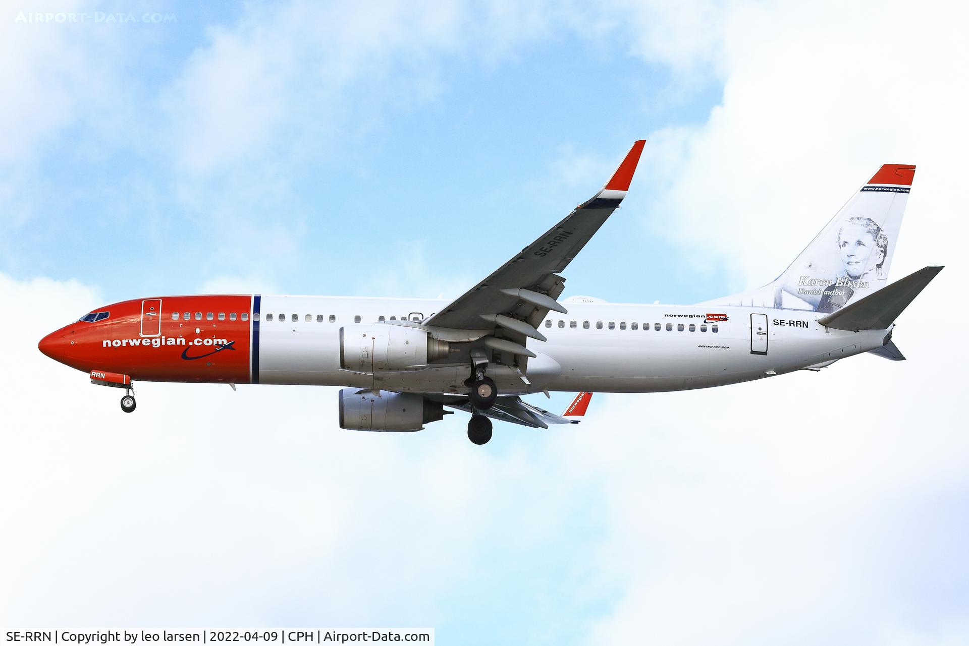 SE-RRN, 2011 Boeing 737-8JP C/N 39006, Copenhagen 9.4.2022 L/D R-30
