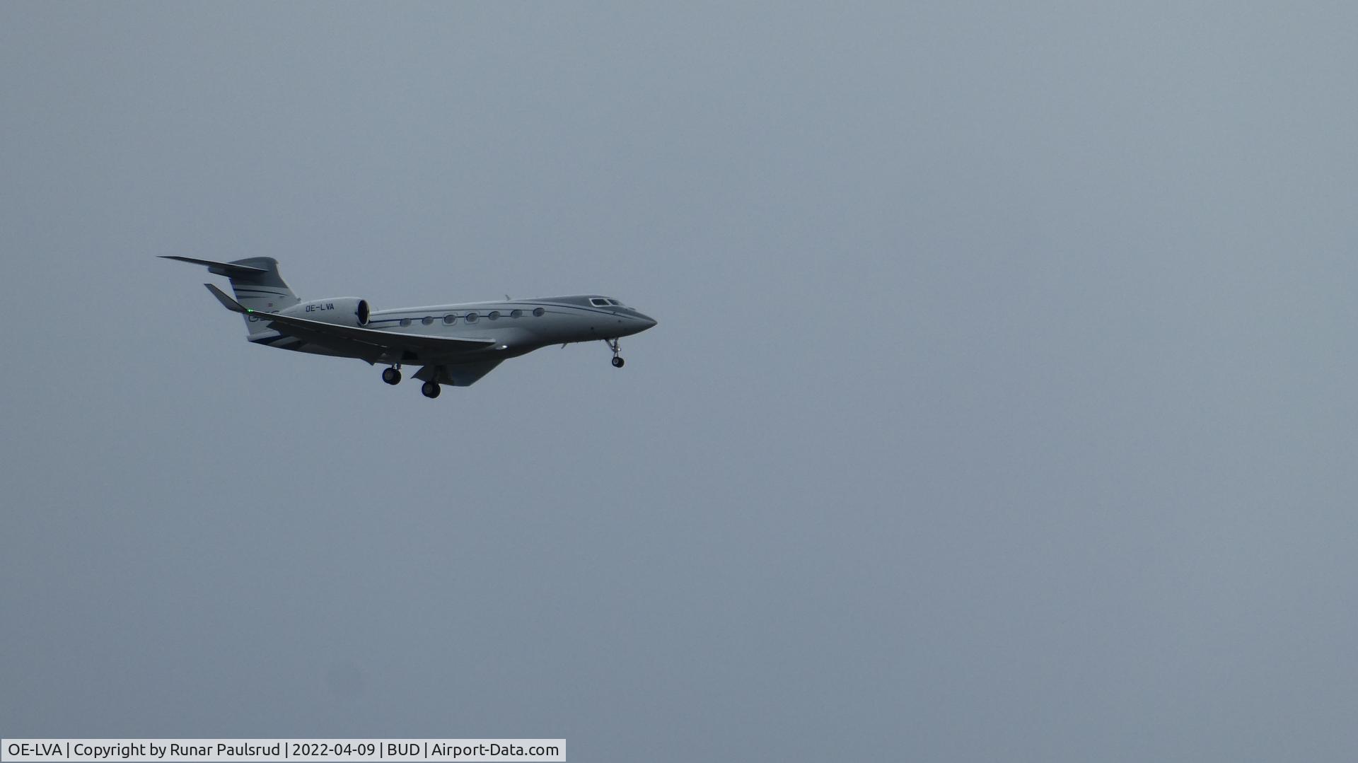 OE-LVA, 2019 Gulfstream Aerospace GVII-G500 C/N 72036, BUD 31R 2022.04.09