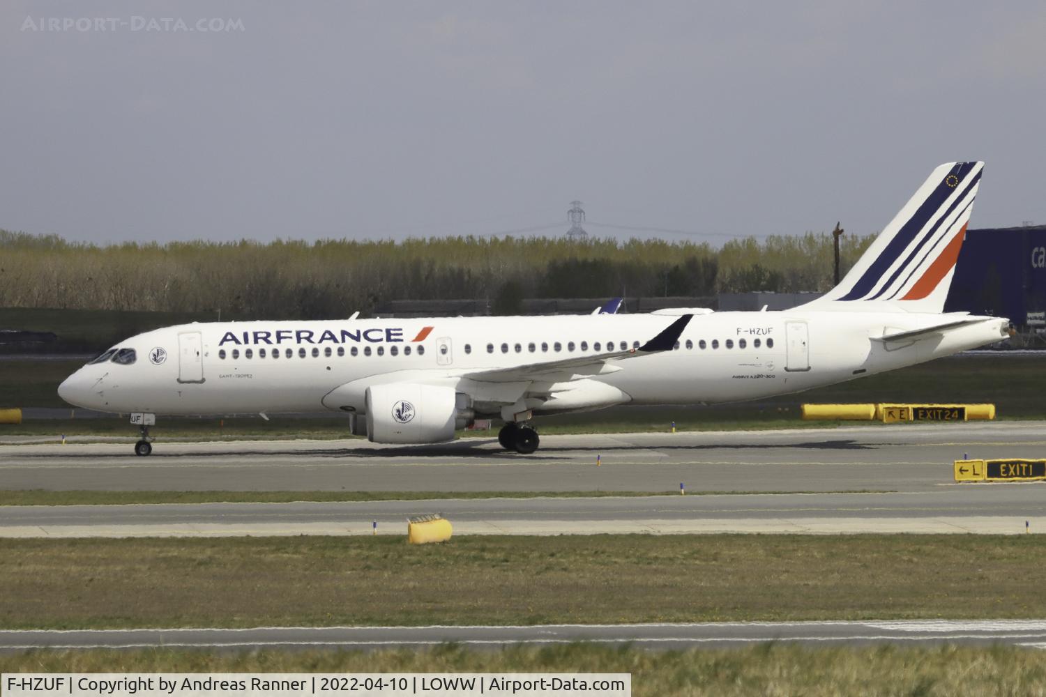 F-HZUF, 2021 Airbus A220-300 C/N 55149, Air France A220-300 (CS300)