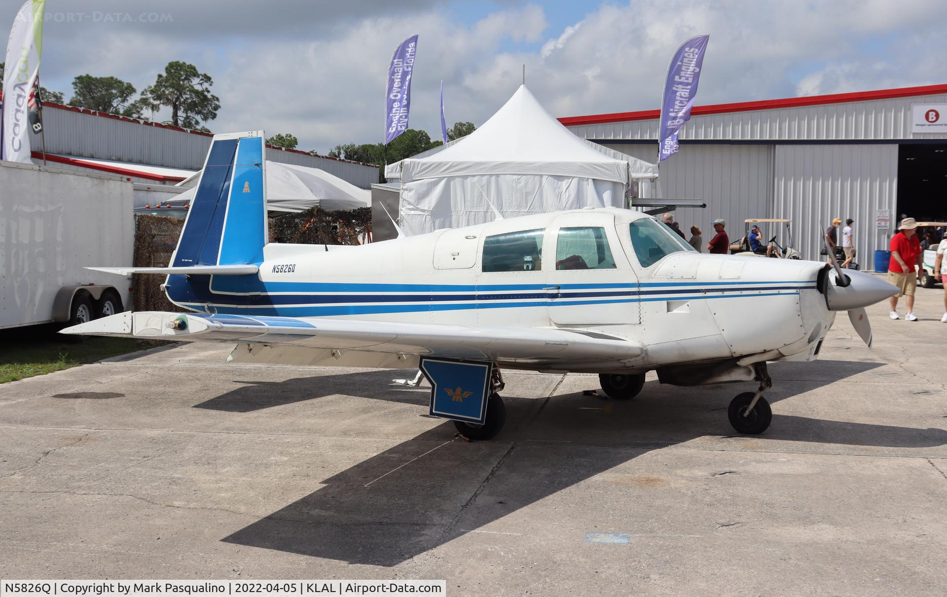 N5826Q, 1965 Mooney M20C Ranger C/N 3122, Mooney M20C