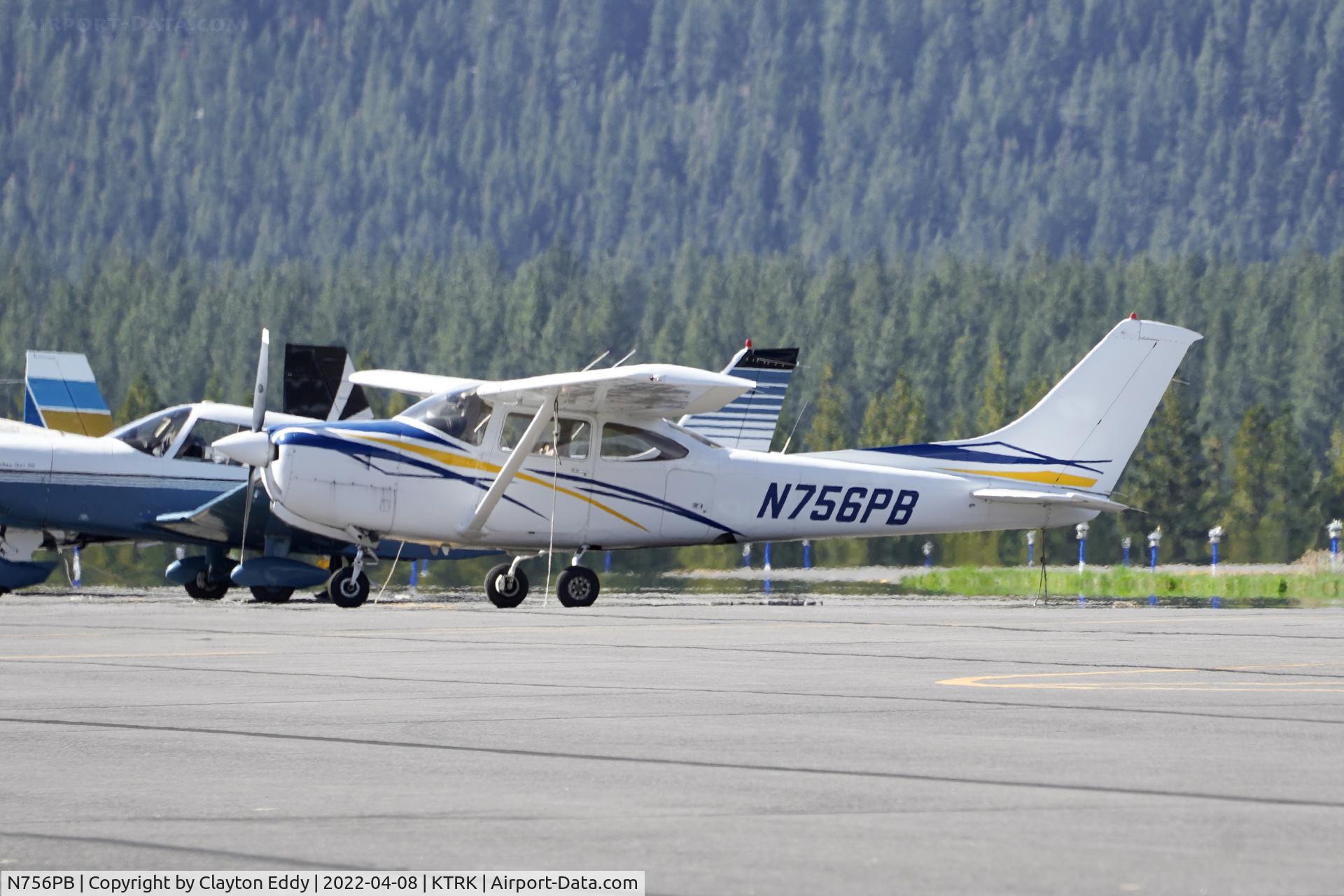 N756PB, 1979 Cessna R182 Skylane RG C/N R18201123, Truckee Tahoe Airport in California 2022.