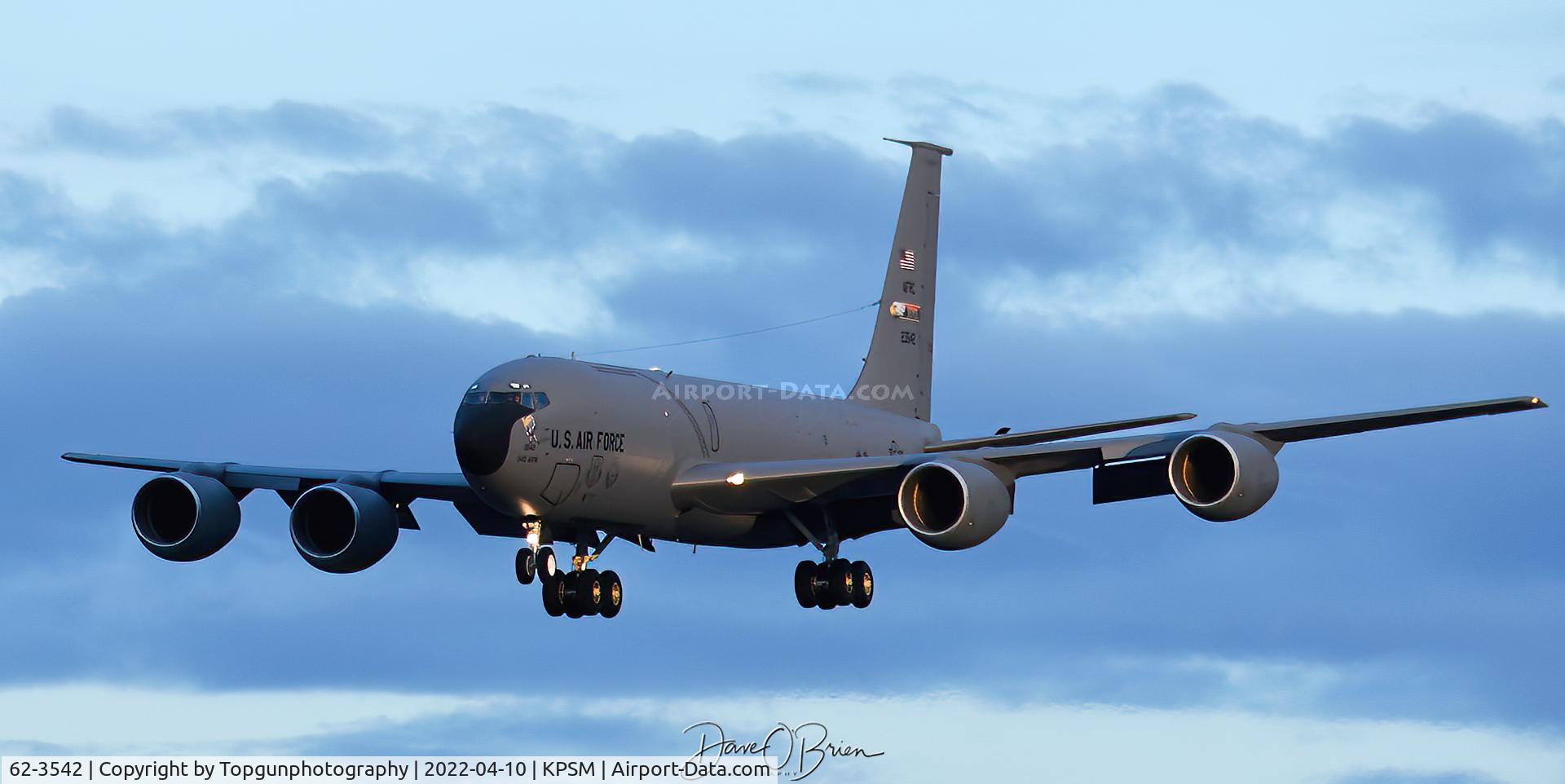 62-3542, 1962 Boeing KC-135R Stratotanker C/N 18525, REACH545
314th ARS out of Beale AFB