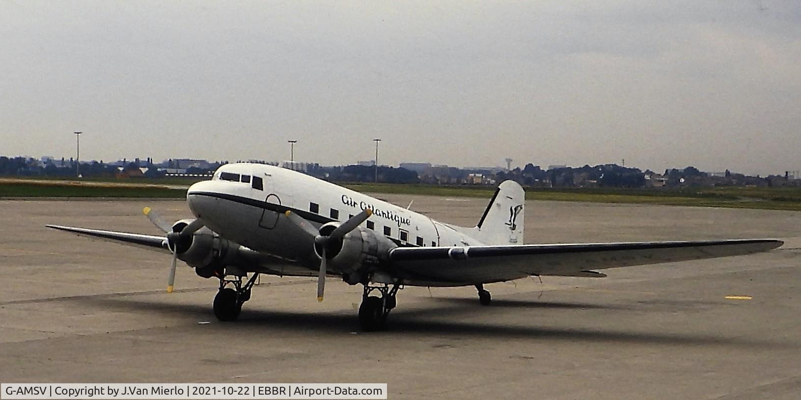 G-AMSV, 1944 Douglas DC-3A-467 (C-47B) C/N 16072, Slide scan