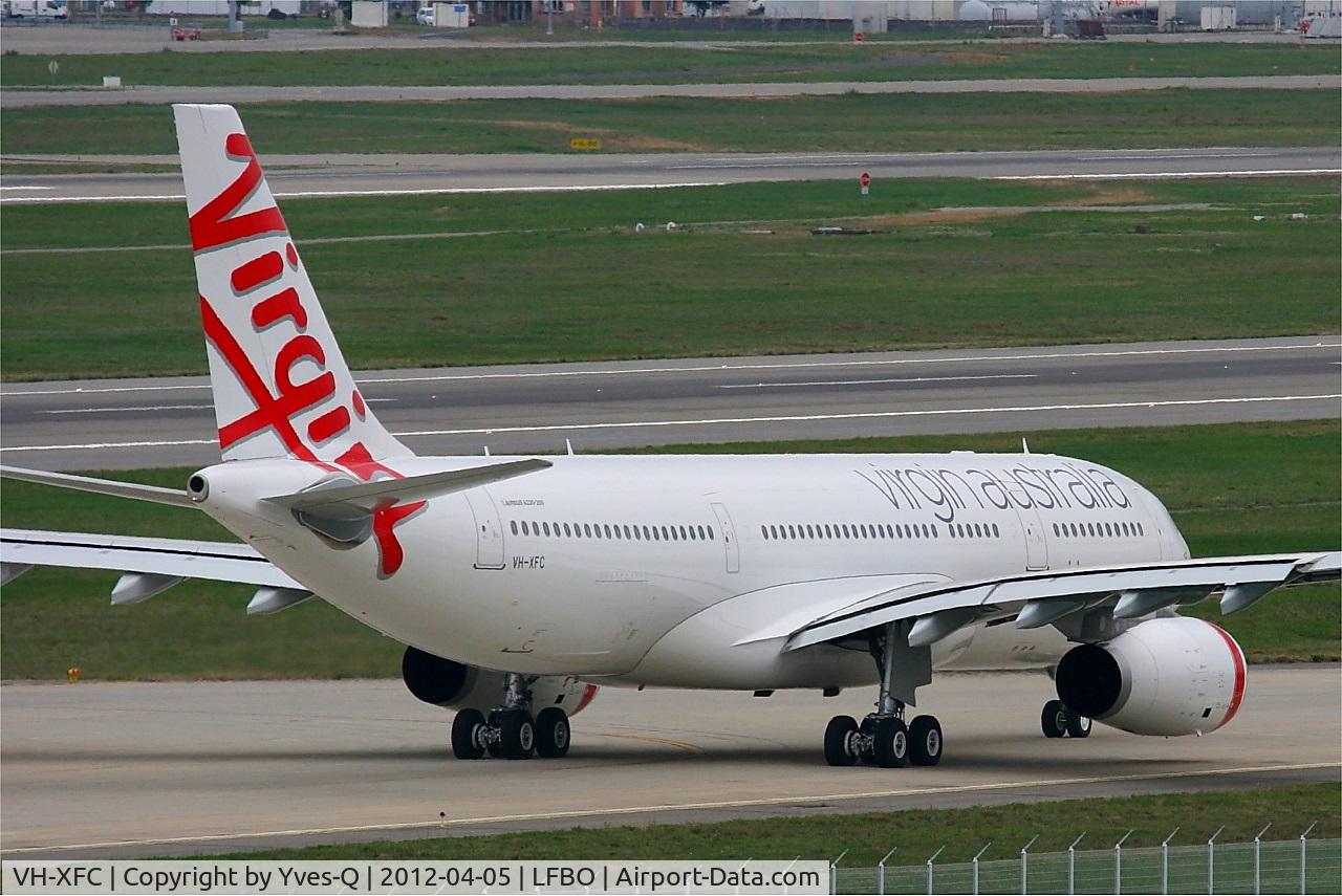 VH-XFC, 2012 Airbus A330-243 C/N 1293, Airbus A330-243, Taxiing, Toulouse Blagnac Airport (LFBO-TLS)