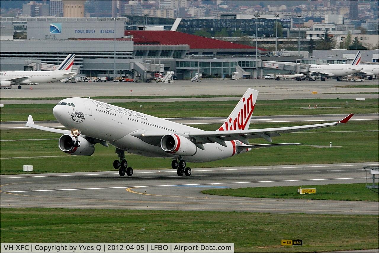 VH-XFC, 2012 Airbus A330-243 C/N 1293, Airbus A330-243, Take off Rwy 32L, Toulouse Blagnac Airport (LFBO-TLS)